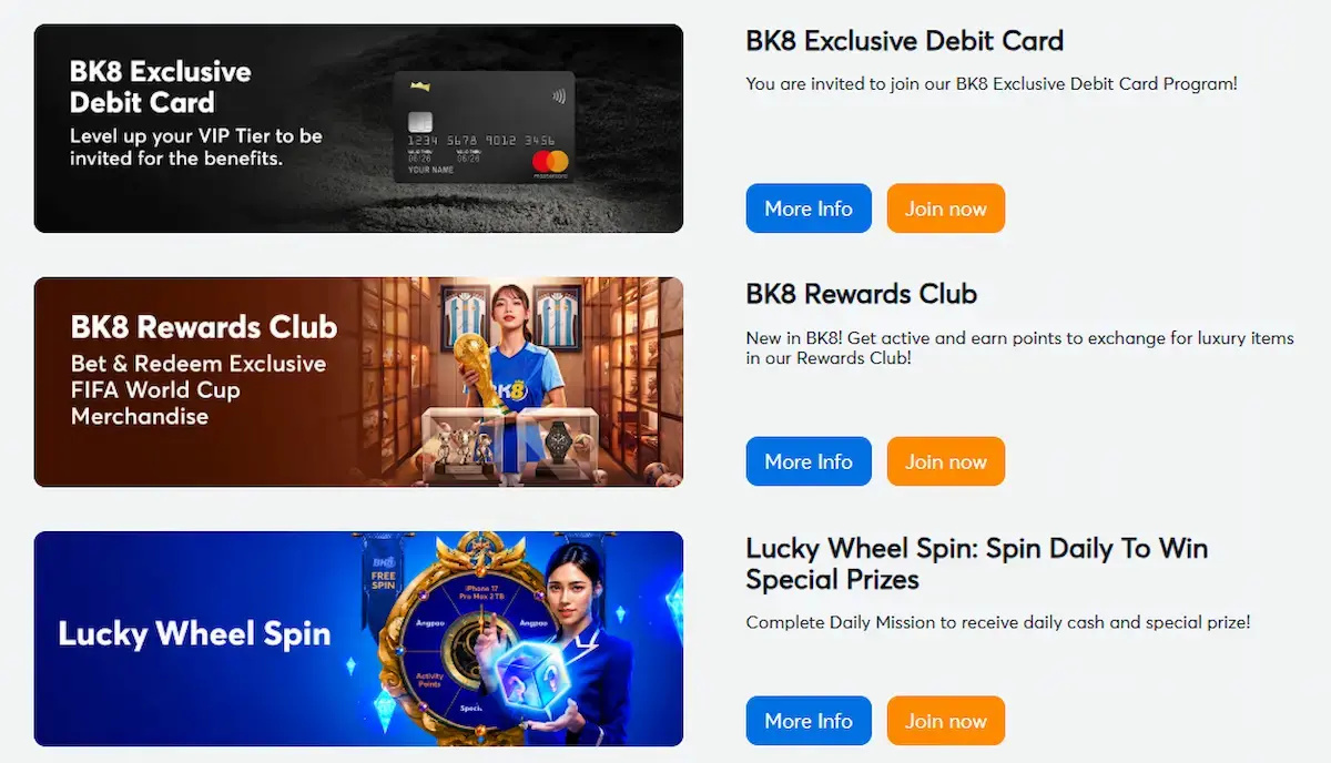 VIP and Loyalty Programs